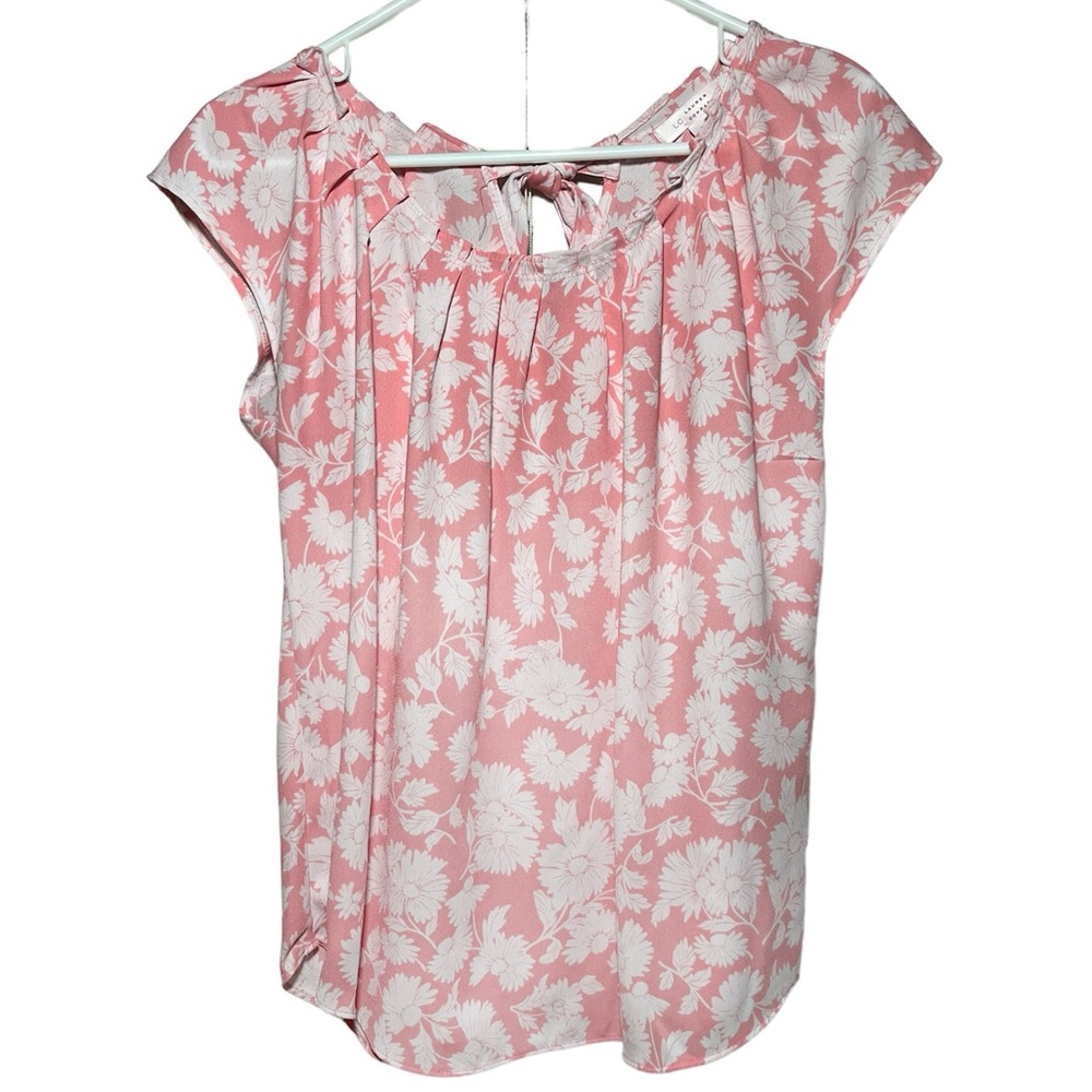LC Lauren Conrad Pink Women‎ Sleeveless Top Blouse Sz S
